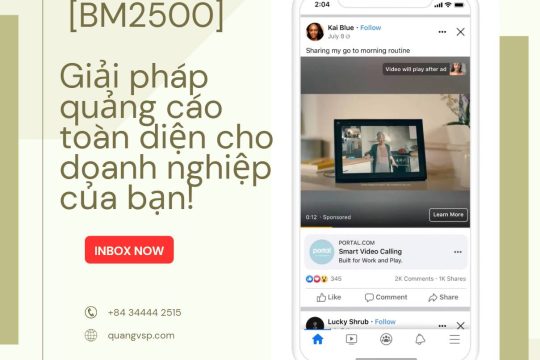 [BM2500] - Giải pháp quảng cáo toàn diện cho doanh nghiệp của bạn!