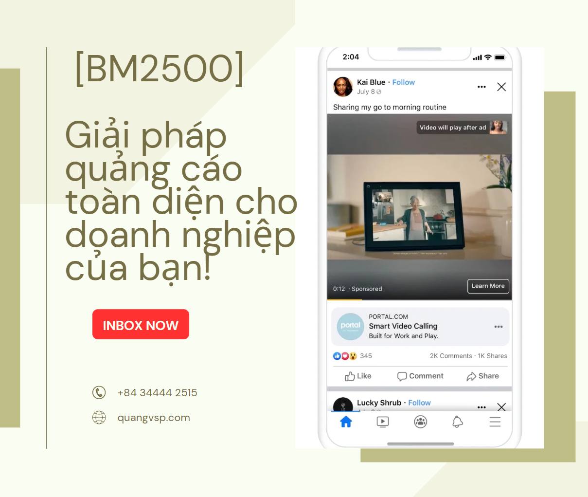 [BM2500] - Giải pháp quảng cáo toàn diện cho doanh nghiệp của bạn!